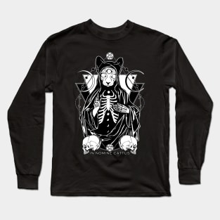 In Nomine Cattus - The Cat Priest Long Sleeve T-Shirt